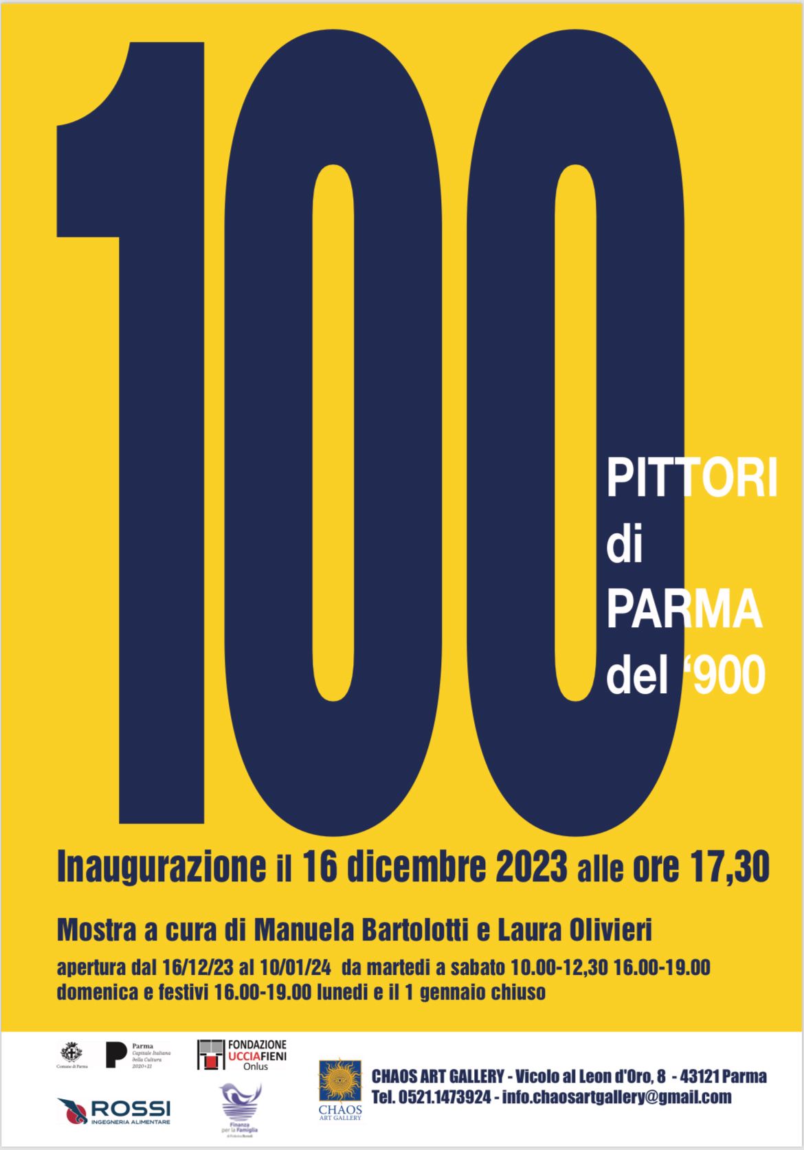 Galleria Chaos: in mostra i “Pittori di Parma del ‘900”