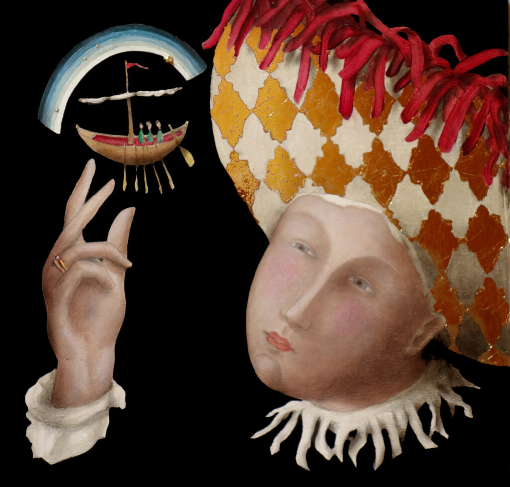 Giulio Rigoni, "Volto col vascello"