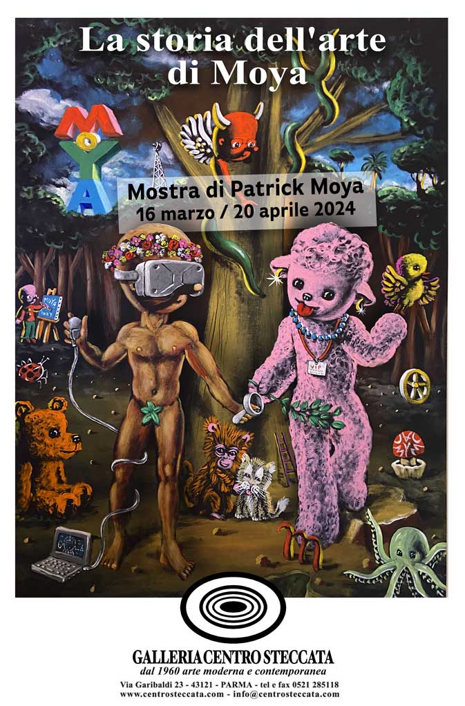 Patrick Moya in mostra alla Galleria Centro Steccata di Parma