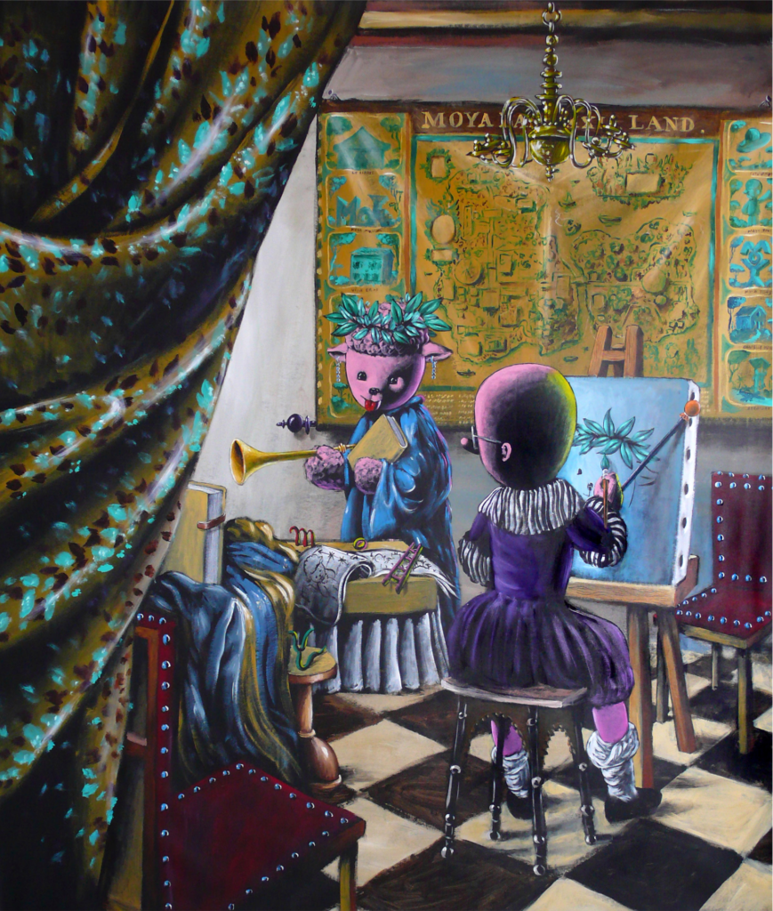 Patrick Moya, mostra "La storia dell'arte di Moya" alla Galleria Centro Steccata di Parma