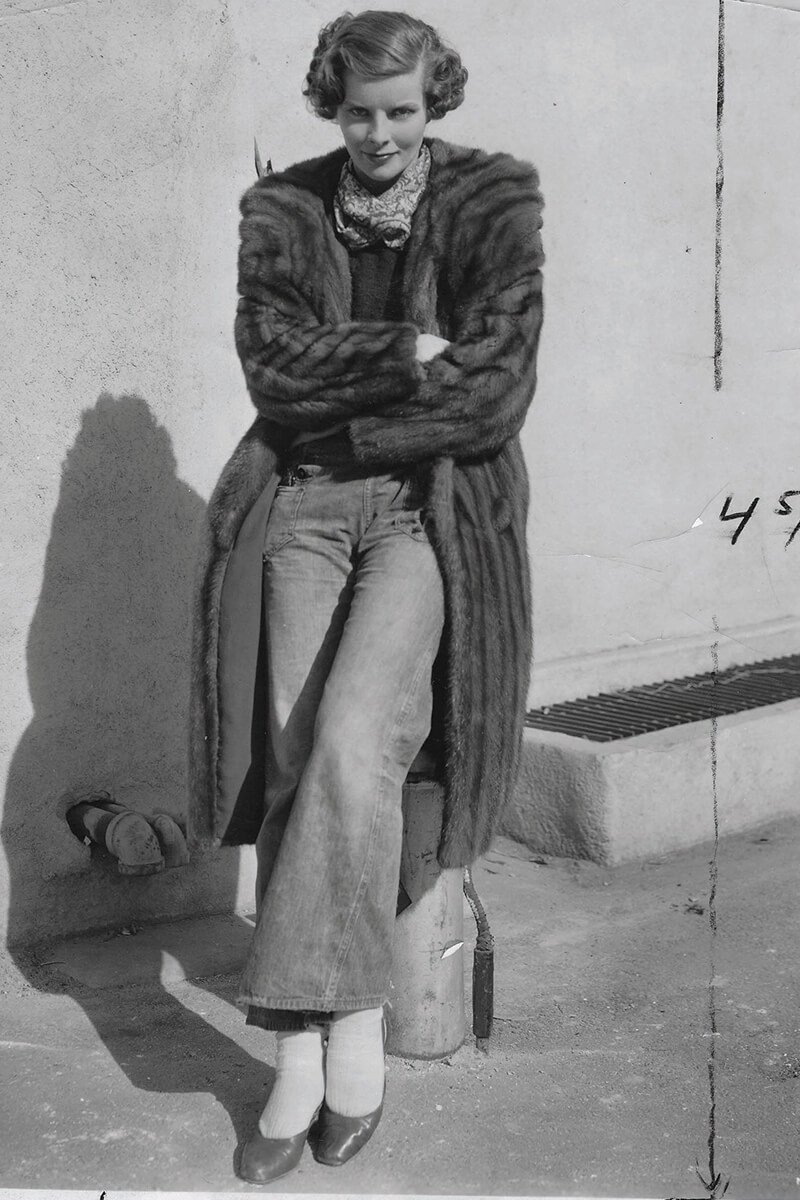 Katharine Hepburn, 1933. Storia della moda: i capi di moda nati dalle esigenze primarie