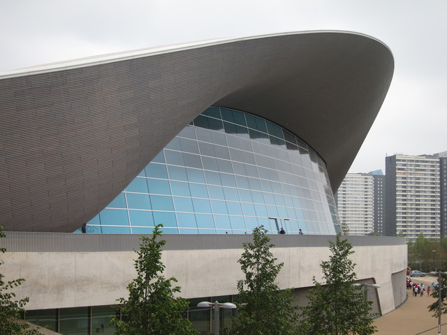 Zaha Hadid - Le strutture progettate da Zaha Hadid. Centro Acquatico Londra
