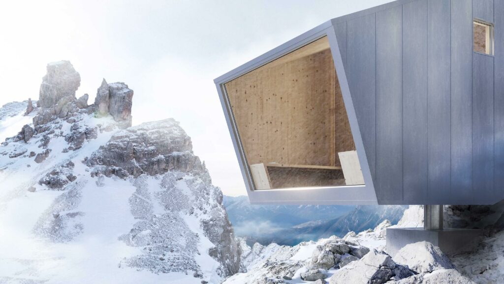 Architettura ad alta quota: bivacco Fratelli Fanton by studio Demogo