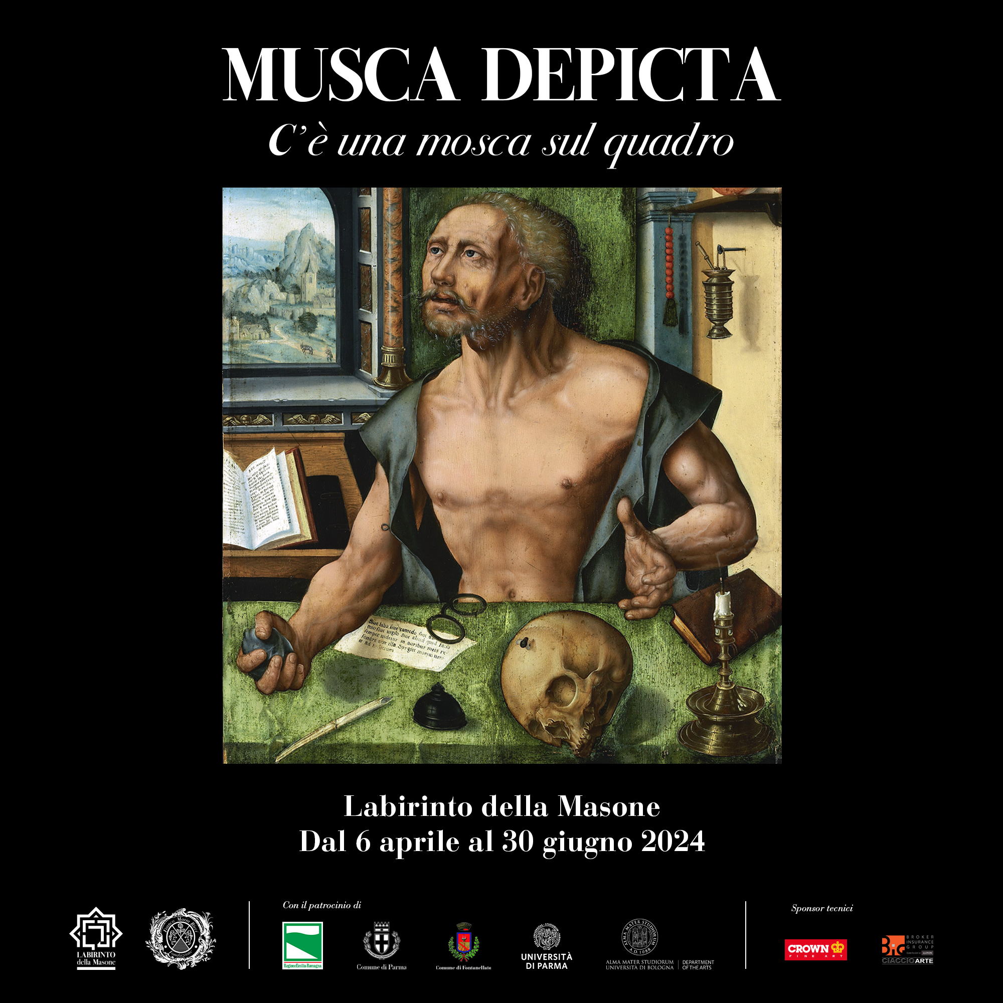 “Musca depicta. C’è una mosca sul quadro” – mostra al Labirinto della Masone